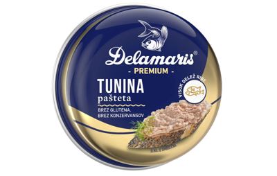 PAŠTETA TUNA PREMIUM 95 g DELAMARIS