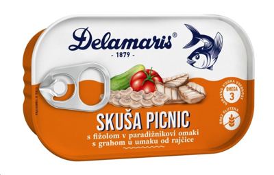SKUSA SALATA PICNIC 125 G DELAMARIS