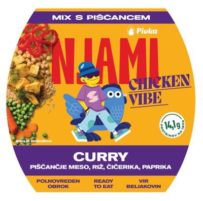 *NE*NJAMI PILEĆI MIX CURRY 160g