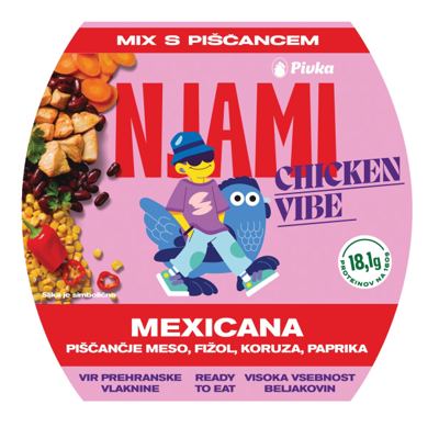 NJAMI PILECI MIX MEXICANA 160 G DELAMARIS