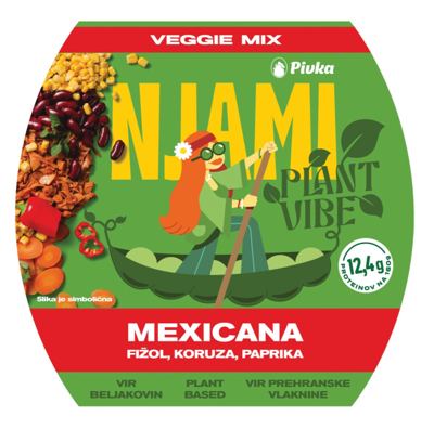 NJAMI VEGGIE MIX MEXICANA 160 G DELAMARIS