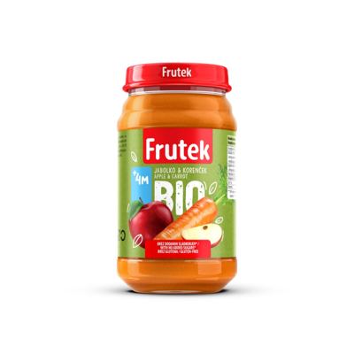 FRUTEK BIO KAŠICA JAB/MRKVA 190G