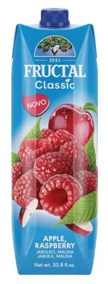 SOK FRUC 1.00L CLASSIC JABUKA MALINA -12/1- NEKTAR