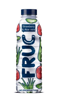 FRUC JAGODA ALOE VERA 0,5L