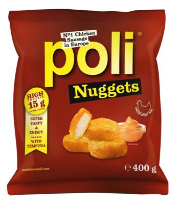 N-PER POLI NUGGETS 400G -14/1-