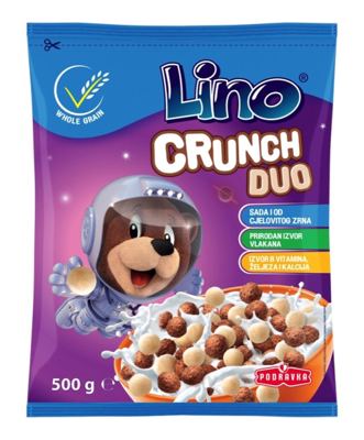 LINO CRUNCH DUO 500 g PODRAVKA