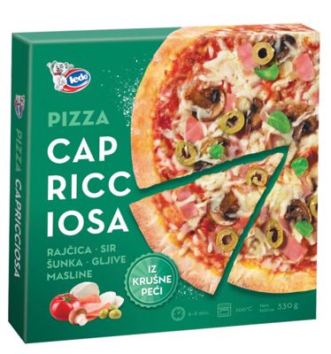 PIZZA CAPRICCIOSA 330g LEDO