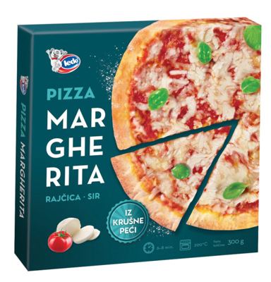 PIZZA MARGHERITA 300g LEDO