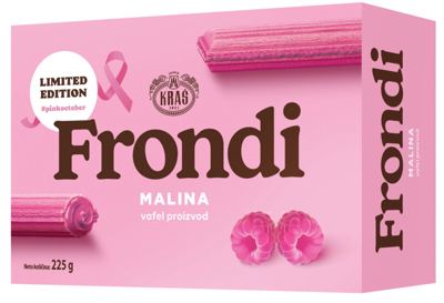 FRONDI VAFEL MALINA 250g KRAŠ