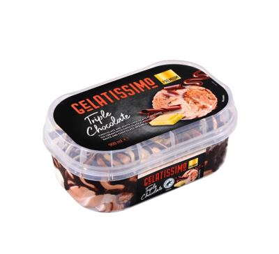 SLAD GELATISSIMO TRIPLE CHOCO 900ml
