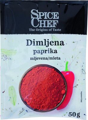 PAPRIKA MLJEV DIMLJENA 50 g SPICE CHEF
