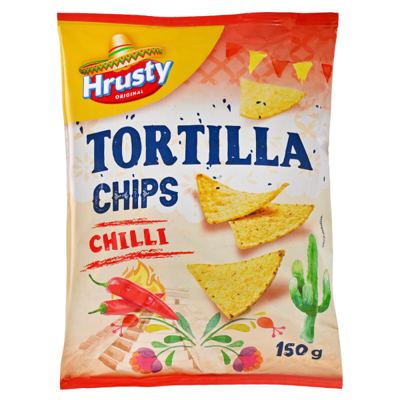 TORTILJA ČIPS HRUSTY CHILLI 150 g