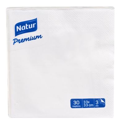 SALVETE NATUR BIJELA 33X33 3SL 30/1
