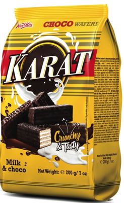 KARAT CHOCO WAFERS 200G,KOESTLIN