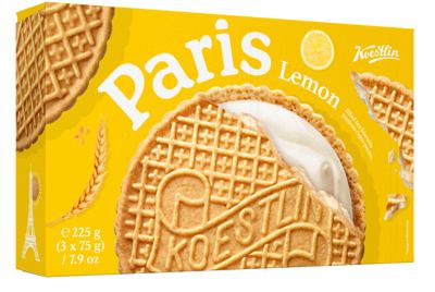 KEKSI PARIS LEMON (3X75 g) 225 g SAPONIA
