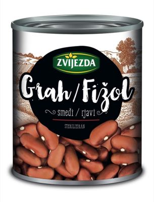 ZVIJEZDA SMEĐI GRAH 800g