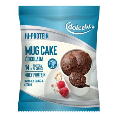 PUDING PROT. ČOKO. MUG CAKE 50 g DOLCE