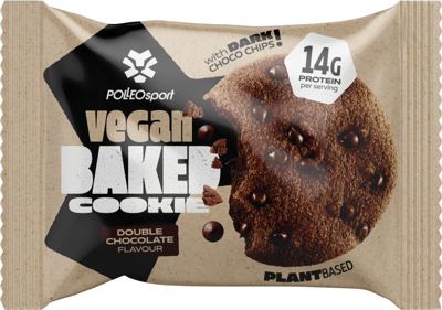 POLLEO BAKED COOKIE 75G CHOCO CHIP -12/1- VEGAN
