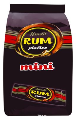 RUM PLOČICE MINI 182g KANDIT