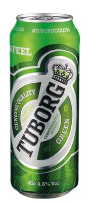 PIVO TUBORG GREEN 0,50 L LIM CARLSB