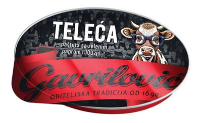 TELEĆA PAŠTETA SA ZELENIM PAPROM 100G