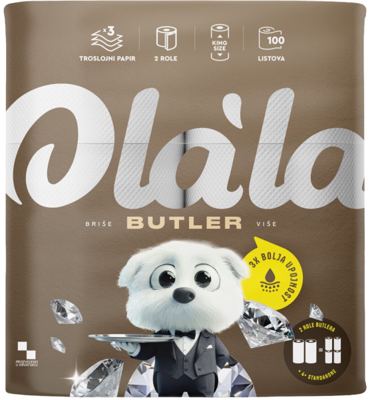 PAP.RUČ.OLALA BUTLER 3SL 2/1