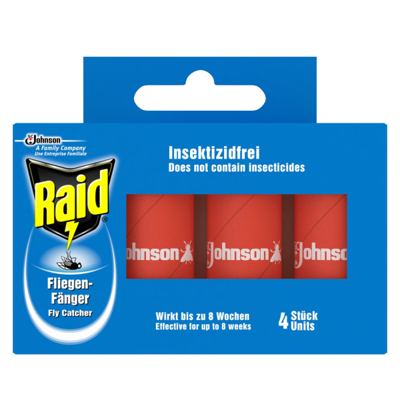 RAID LJEPLJIVE TRAKE PROTIV SVIH MUHA 4 KOMADA