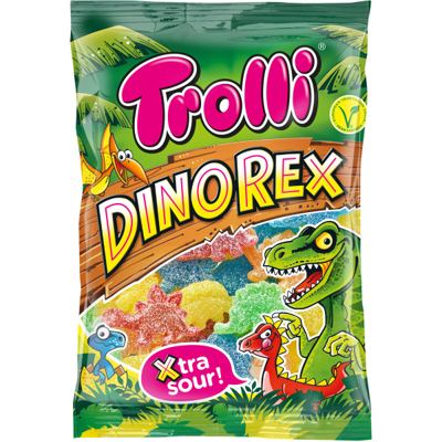 BOMB.GUM.TROLLI DINO REX 200 g