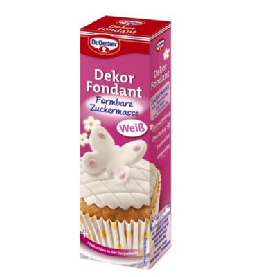 DEKOR FONDANT BIJELI 100 g DR.