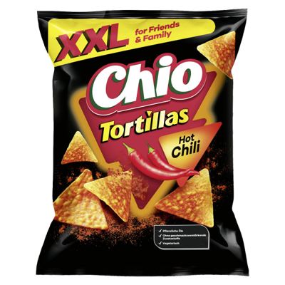 CHIO TORTILLAS HOT CHILLI 200G