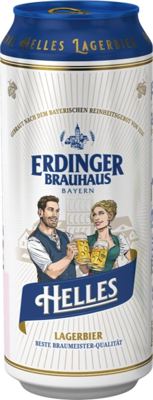 N-*PIVO ERDINGER BRAUHAUS 0.50L HELLES -24/1- 5.1%ALC LAGER LIMENKA
