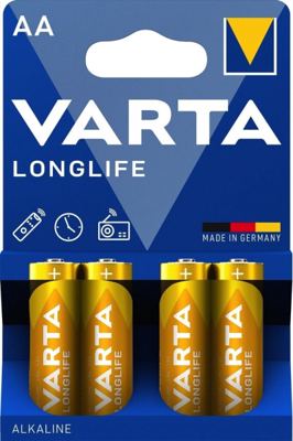 BATERIJA VARTA LONGLIFE EXTRA LR06 AA 4/1