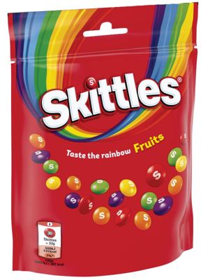 SKITTLES VREĆICA FRUITS 152 GRAMA