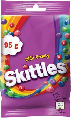 SKITTLES VREĆICA WILD BERRY 95g