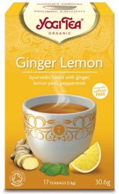 ČAJ YOGI GINGER LEMON 30,6 g