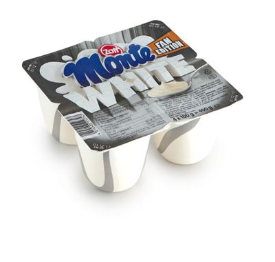 MONTE WHITE 4X100g ZOTT