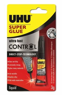 UHU SUPER GLUE CONTROL 1+1 3G