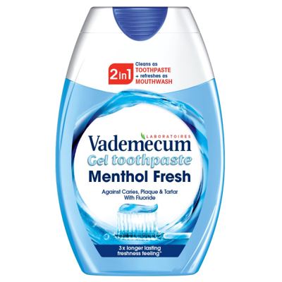 ZP VADEMECUM 2IN1 MENTHO FRESH 75 ml