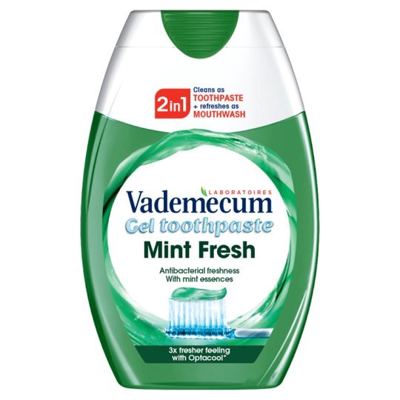 ZP VADEMECUM 2IN1 MINT FRESH 75 ml