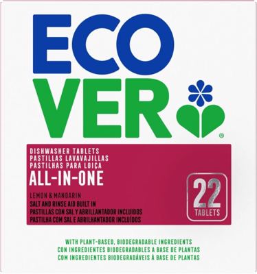 ECOVER tab. all in 1za st.pr.pos.22 kom