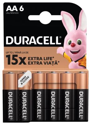 DURACELL BASIC AA K6