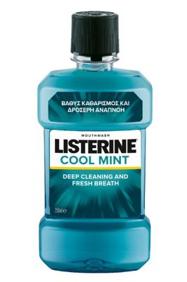 N-ZUBNA VODICA LISTERINE 250ML COOLMINT ANTIBACTERIAL