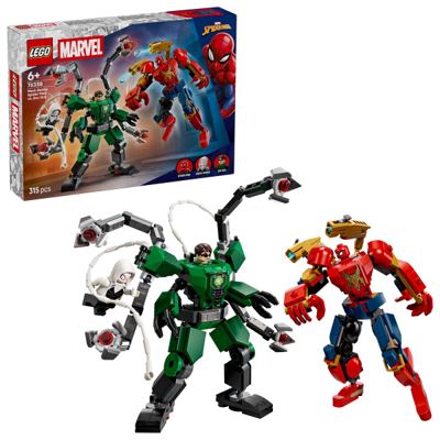 LEGO SUPER HEROES BITKA ROBOTA SPIDERMAN PROTIV DOCA OCKA