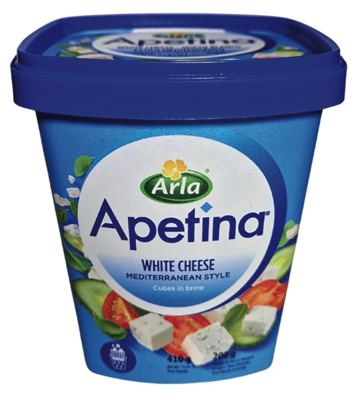BIJELI SIR KOCKICE 430 gr APETINA