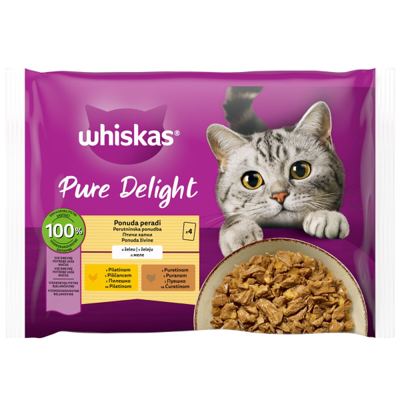 N-WHISKAS PURE DELIGHT PERAD 4*85G