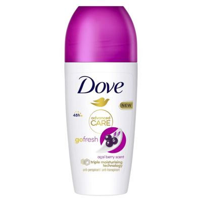 DOVE ROLL-ON AC.BERR Y WAT.LILLY 50 ML