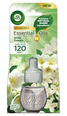 AIRWICK WHITE FLOWERS 2U1 REFIL 19ML (6), BENCKISER