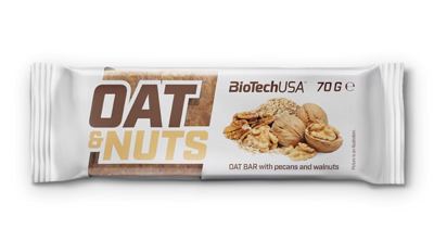 BioTechUSA Zobena pločica Oat&Nuts 70g