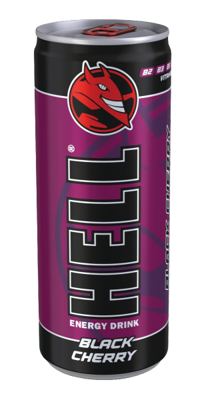 HELL ENERGET.PIĆE BL.CHERRY 250ml