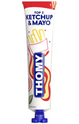 N-MAJONEZA THOMY 190G TOP2 MAJONEZA + KETCHUP -10/1-